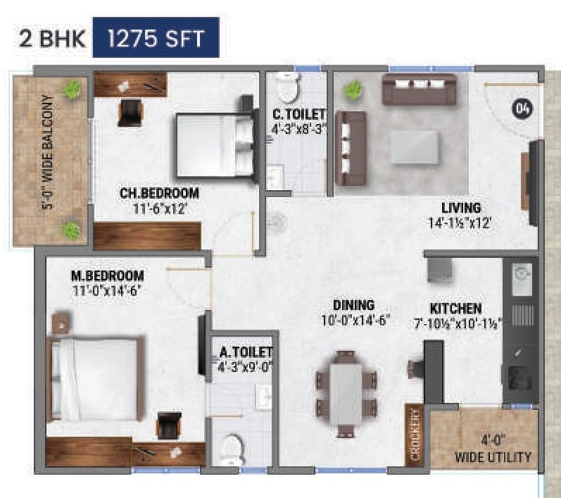 Fortune Greenhomes Swan Venkatraya Nagar, Hyderabad Apartments